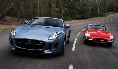 Jaguar to hire for a Tour on board a luxury car