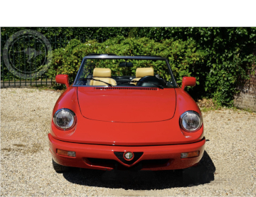 Alfa Romeo Duetto Spider IV Serie for rent, find out more