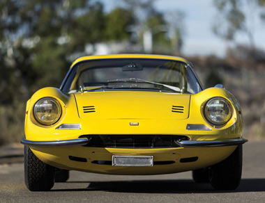 Ferrari 246 GT Dino a noleggio a Milano, Como e Firenze