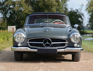 Mercedes-Benz 190 SL a noleggio a Milano, Como e Firenze