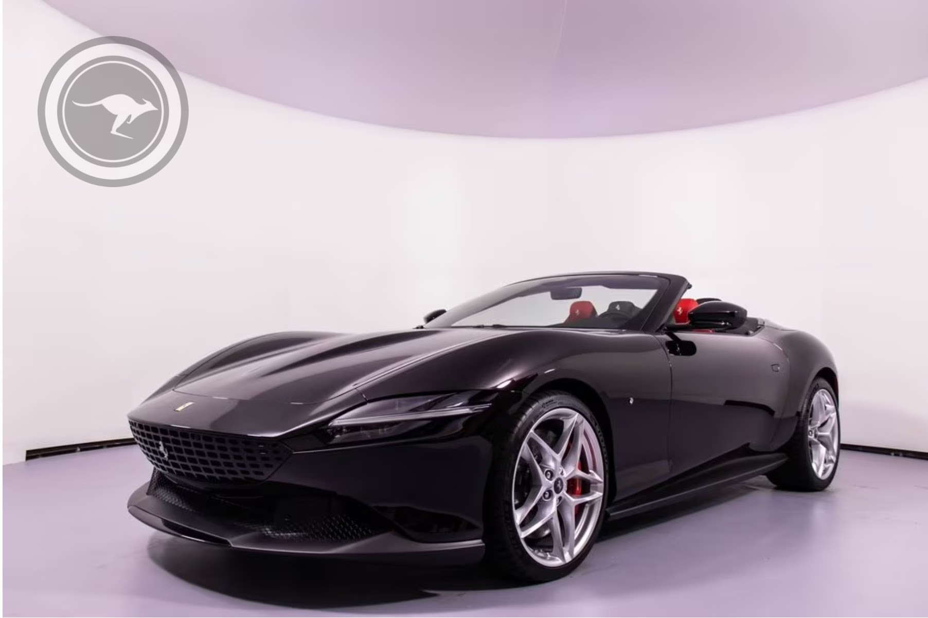 Rent a Ferrari Roma Spider Convertible in Milan, Florence, Zurich, Como