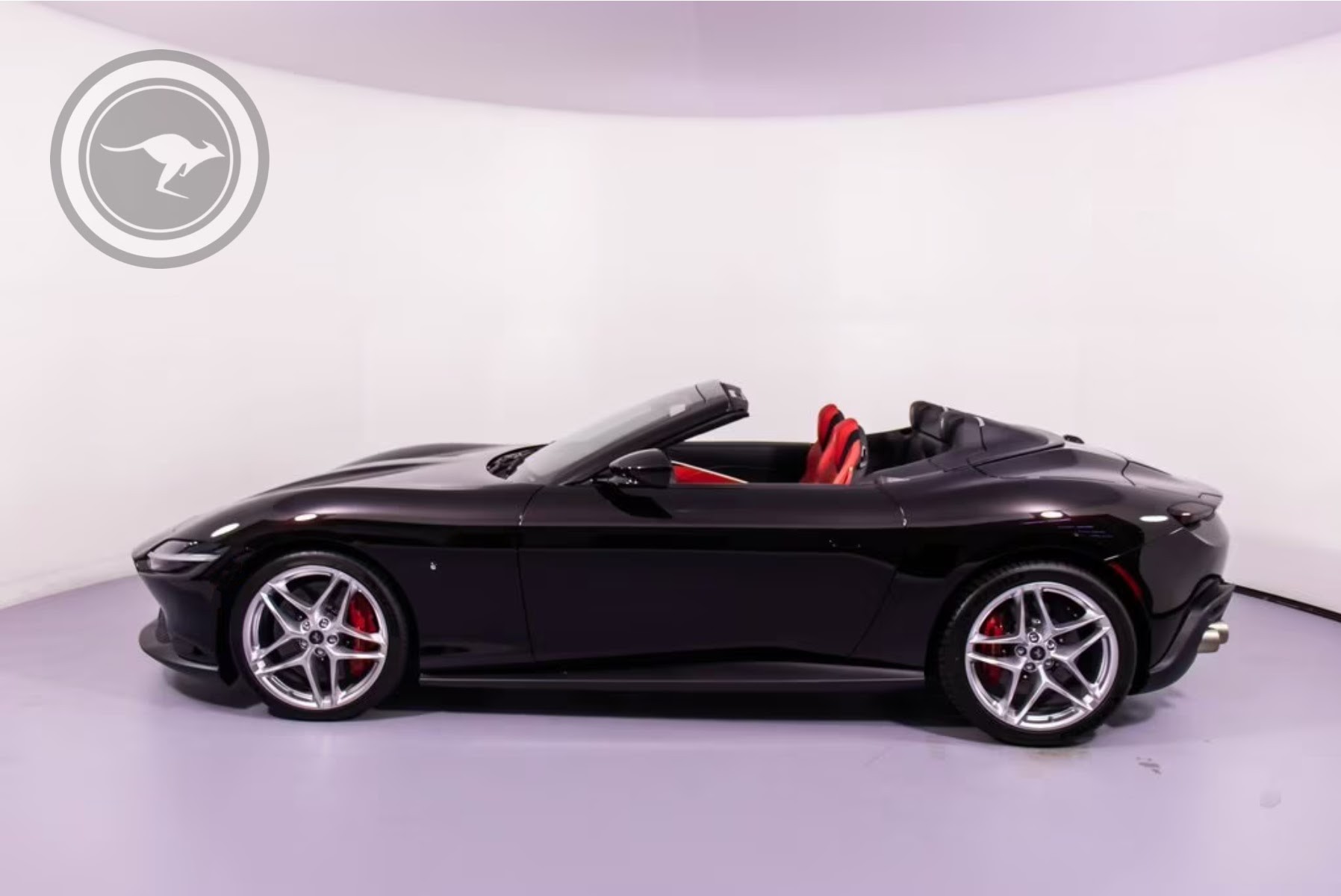 Rent a Ferrari Roma Spider Convertible in Milan, Florence, Zurich, Como
