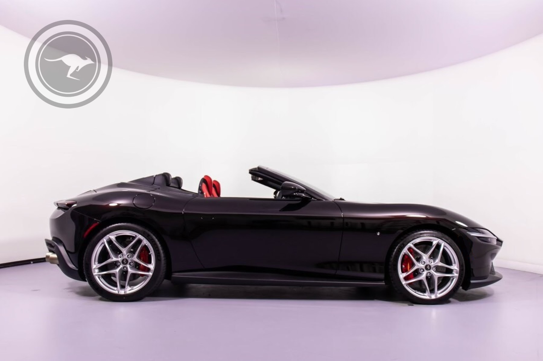 Rent a Ferrari Roma Spider Convertible in Milan, Florence, Zurich, Como