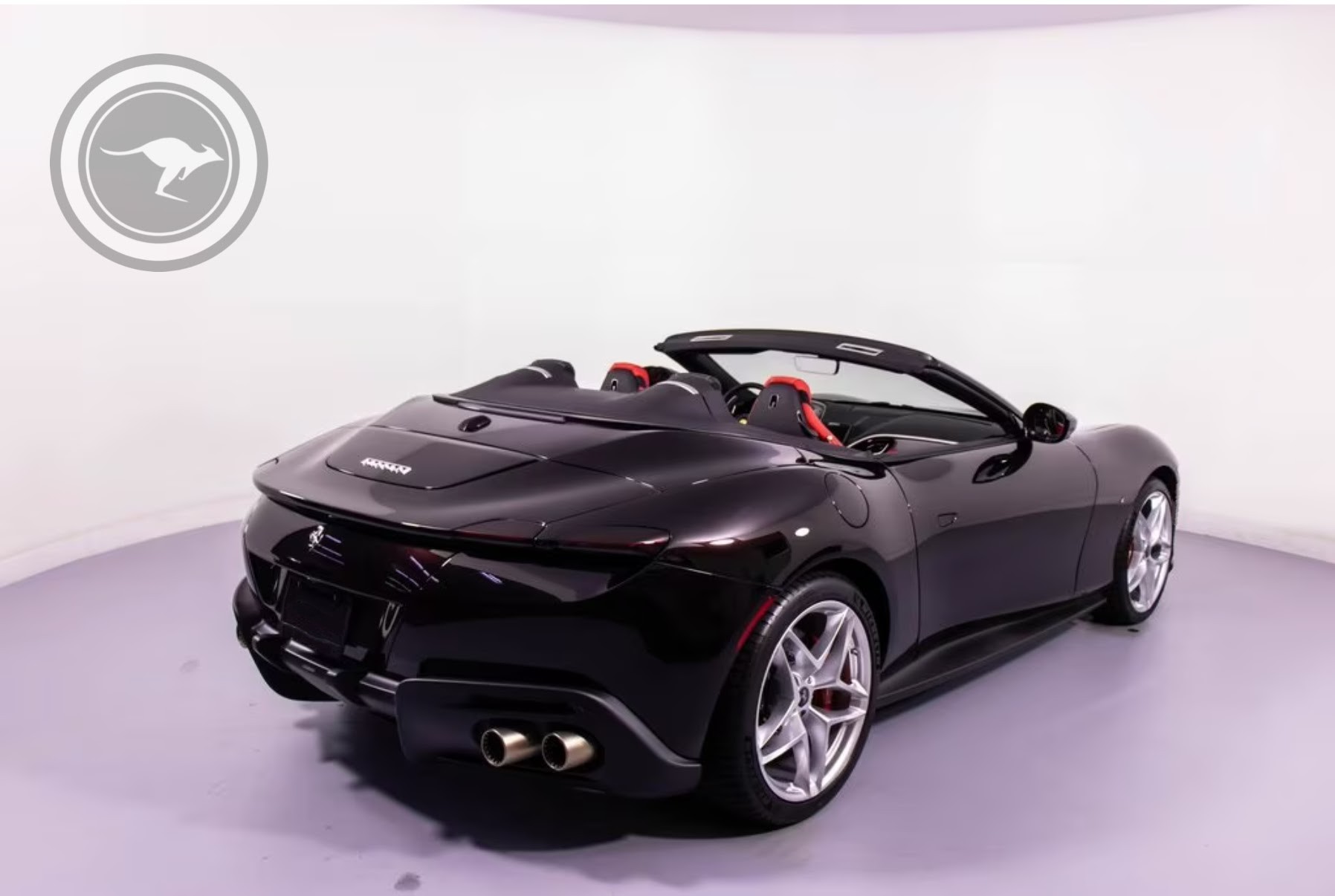 Rent a Ferrari Roma Spider Convertible in Milan, Florence, Zurich, Como