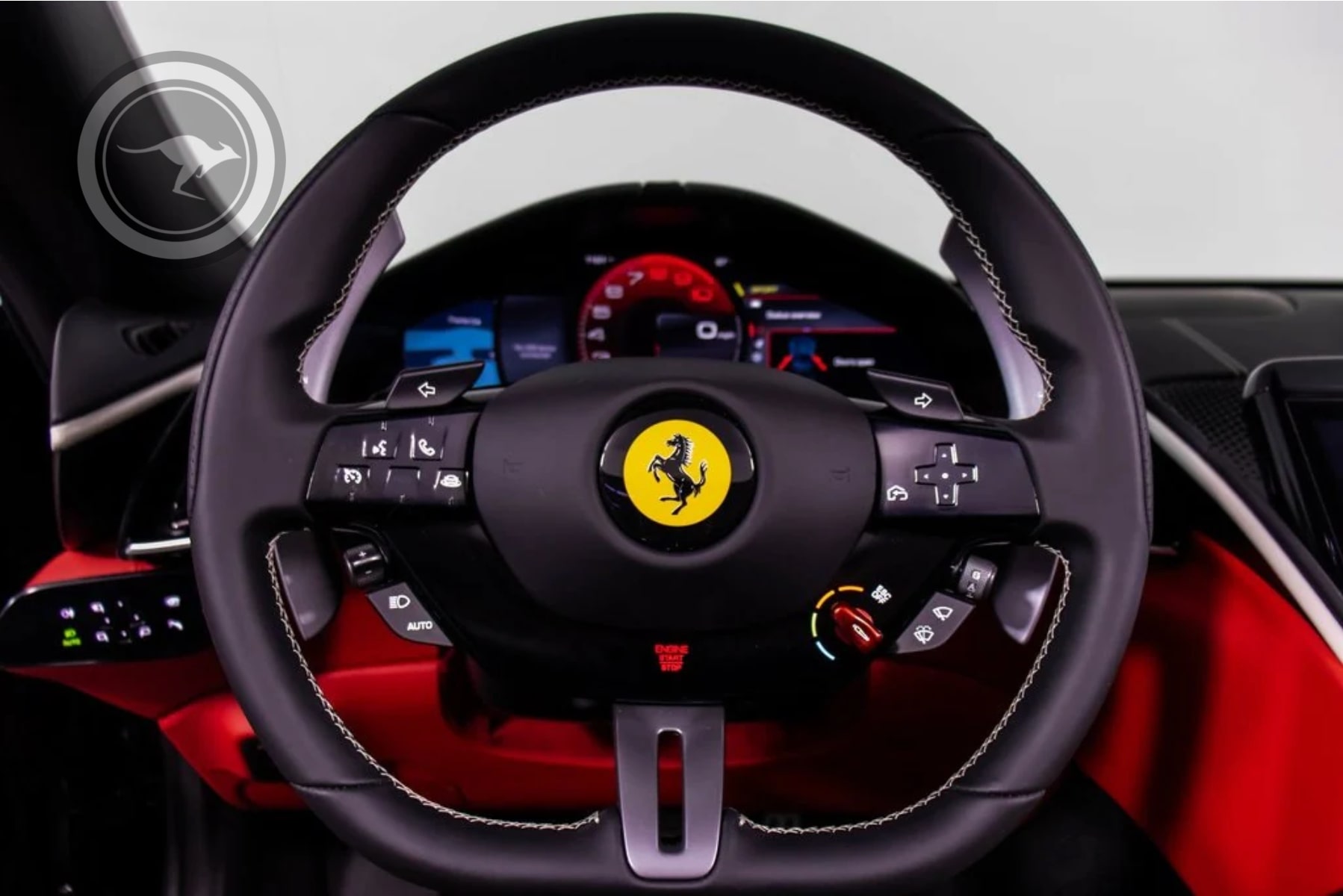 Rent a Ferrari Roma Spider Convertible in Milan, Florence, Zurich, Como
