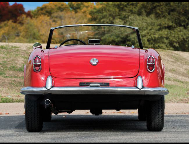Rent a Alfa Romeo Giulietta Spider in Milan, Florence, Zurich, Como