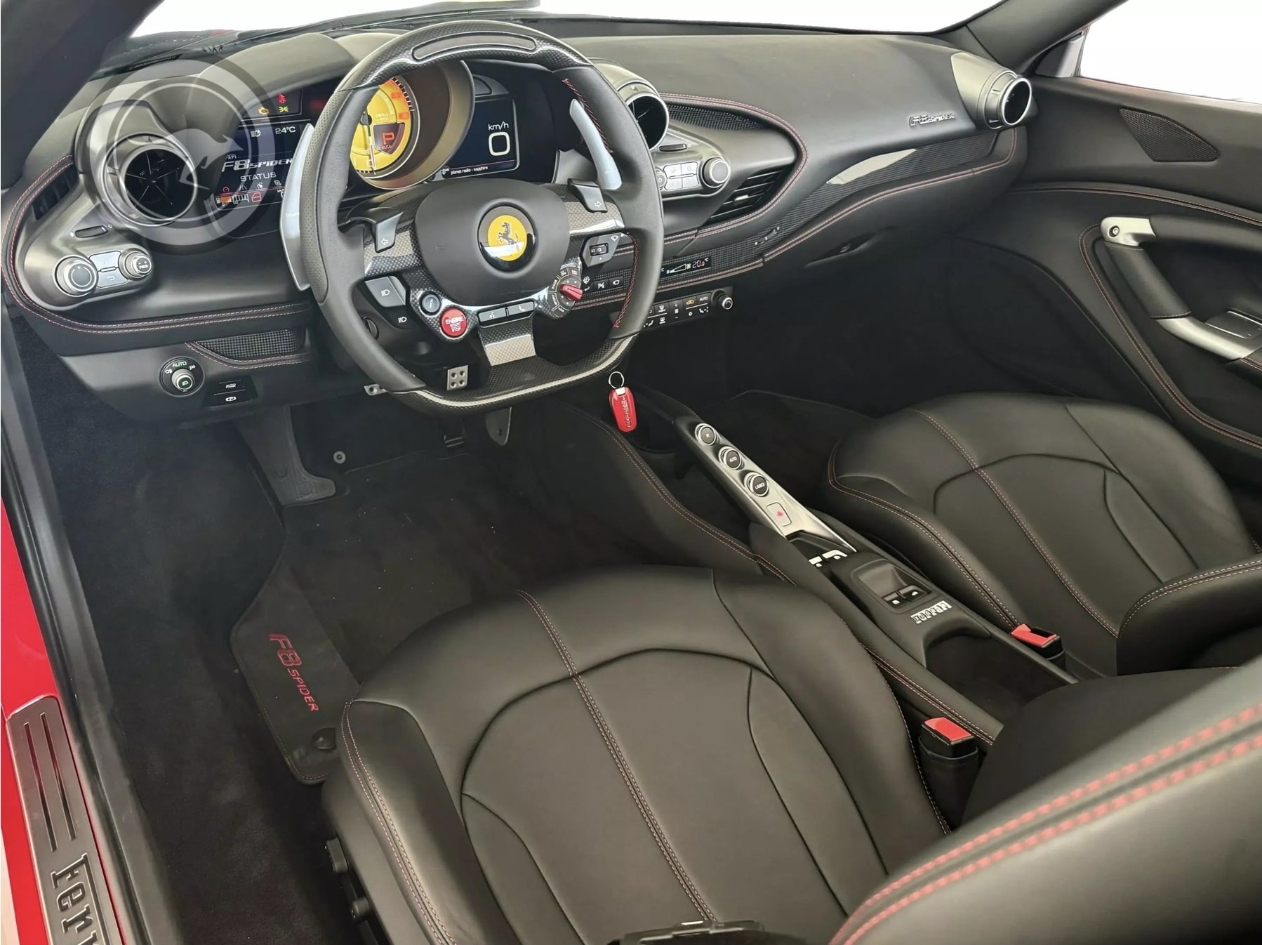 Rent a Ferrari F8 Spider in Milan, Florence, Zurich, Como