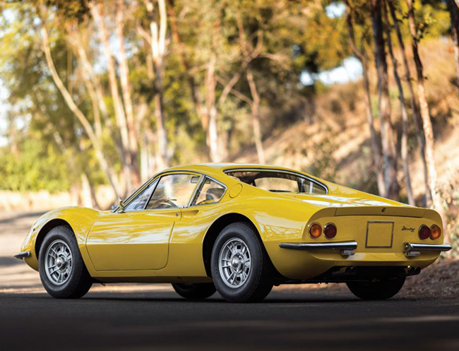 Rent a Ferrari 246 GT Dino in Milan, Florence, Zurich, Como
