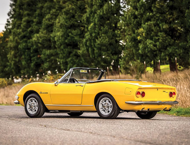 Rent a Fiat Dino Cabrio Ferrari Engine in Milan, Florence, Zurich, Como