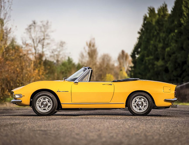 Rent a Fiat Dino Cabrio Ferrari Engine in Milan, Florence, Zurich, Como