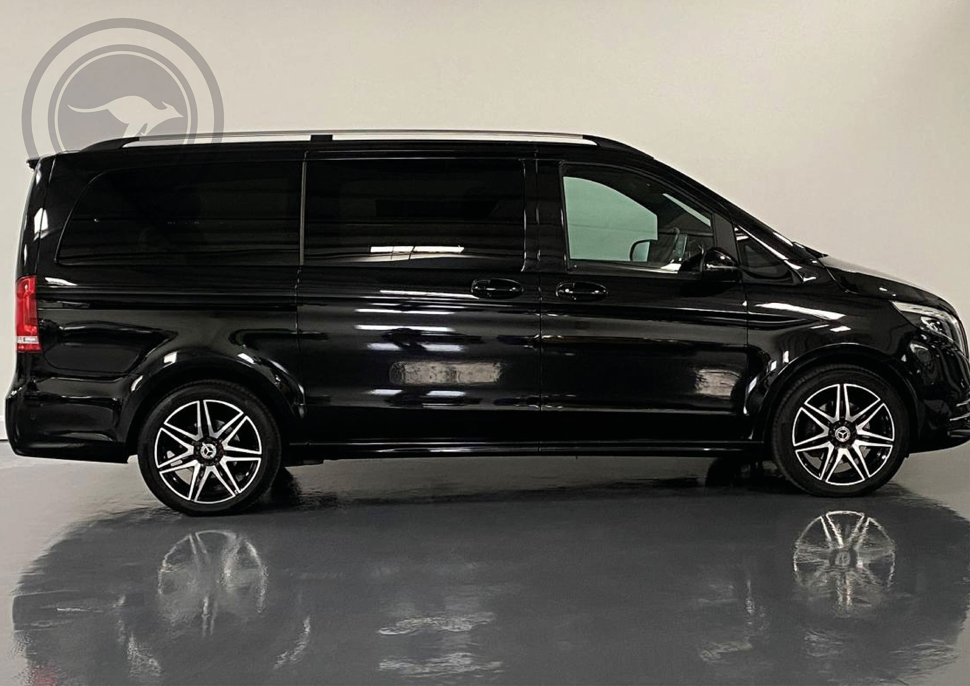 Rent a Mercedes-Benz Van V Class Luxury 8 Seater in Milan, Florence, Zurich, Como