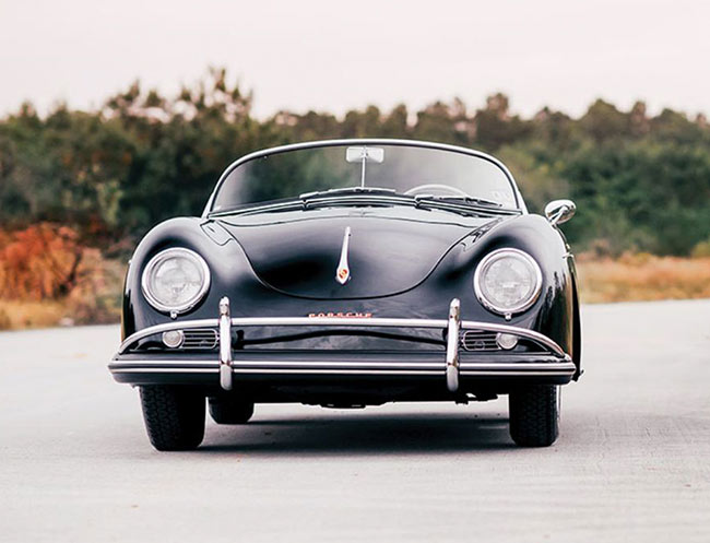 Rent a Porsche 356 Speedster in Milan, Florence, Zurich, Como