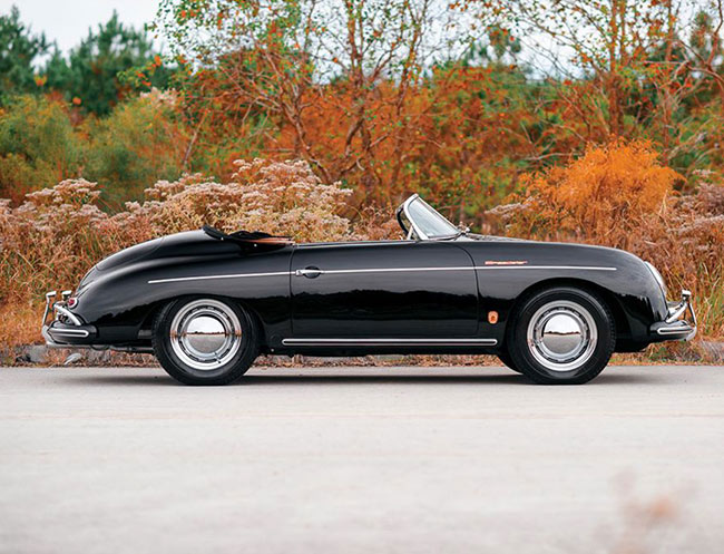 Rent a Porsche 356 Speedster in Milan, Florence, Zurich, Como