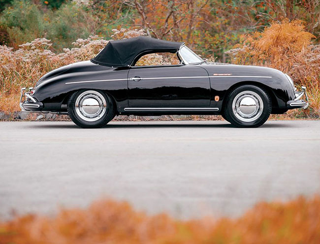 Rent a Porsche 356 Speedster in Milan, Florence, Zurich, Como