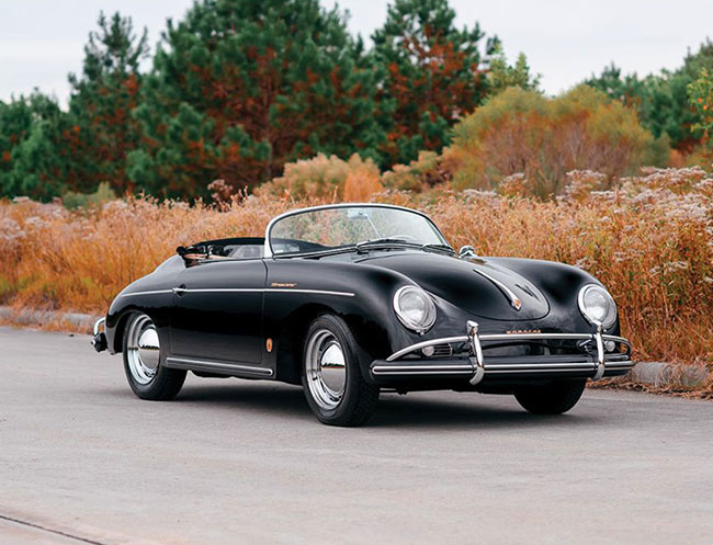 Rent a Porsche 356 Speedster in Milan, Florence, Zurich, Como