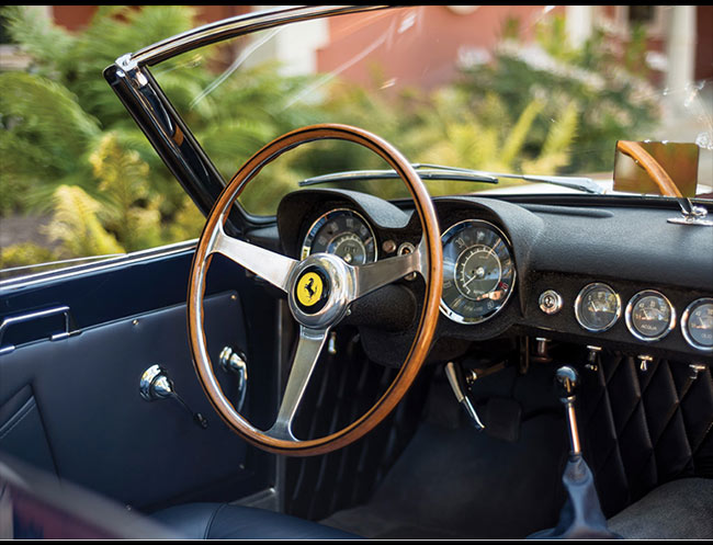 Rent a Ferrari 250 GT California SWB Spider in Milan, Florence, Zurich, Como