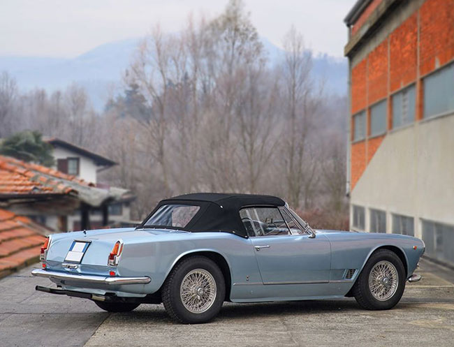 Rent a Maserati 3500 GT Vignale Spider in Milan, Florence, Zurich, Como