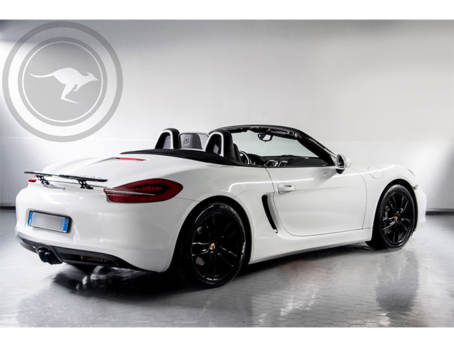 Rent a Porsche Boxster Sport 981 Cabrio in Milan, Florence, Zurich, Como