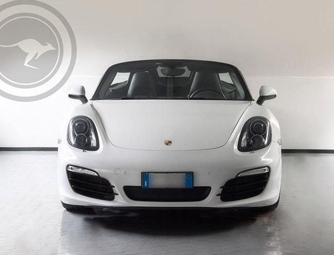 Rent a Porsche Boxster Sport 981 Cabrio in Milan, Florence, Zurich, Como