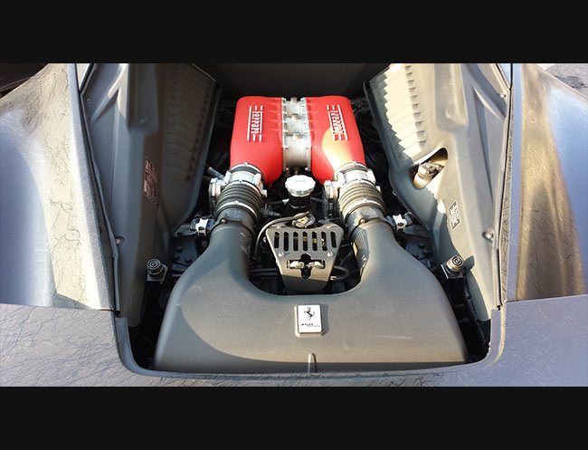 Rent a Ferrari 458 Italia (Black) in Milan, Florence, Zurich, Como
