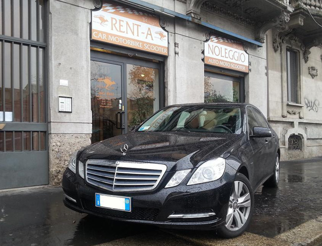 Rent a Mercedes-Benz E Class in Milan, Florence, Zurich, Como