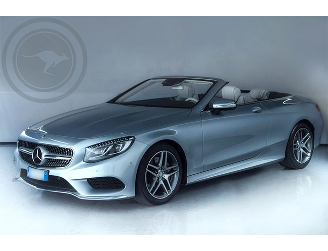 Rent a Mercedes-Benz S500 Cabrio in Milan, Florence, Zurich, Como