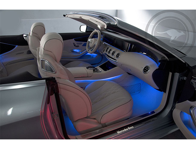 Rent a Mercedes-Benz S500 Cabrio in Milan, Florence, Zurich, Como