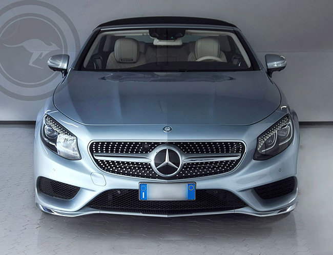 Rent a Mercedes-Benz S500 Cabrio in Milan, Florence, Zurich, Como