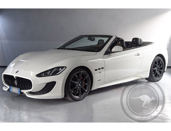 Rent a Maserati GranCabrio Sport Stradale in Milan, Florence, Zurich, Como