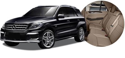 Mercedes ML: luxury rental cars