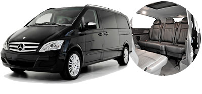 mercedes Viano: minivan for rent in Italy