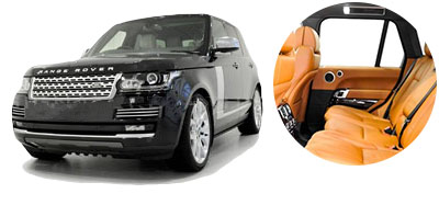 Range Rover Vogue: rent a suv in Italy
